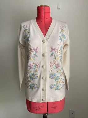 Vintage Joyce Cardigan Sweater (S)